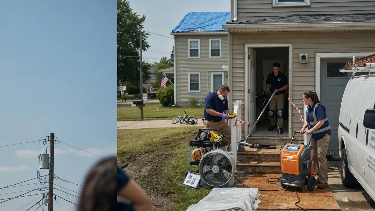 Water Damage Repair in Mineral Springs, PA near me